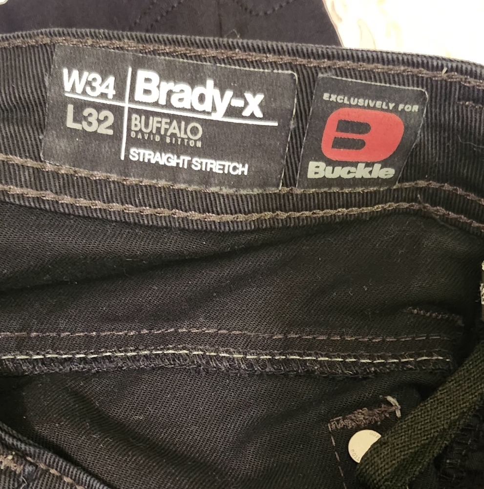 Men's Buffalo David Bitton Buckle Jean's
